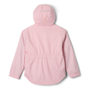 Columbia Kids Rainy Trails II Fleece Lined Waterproof Jacket (Satin Pink)(Ages 4-18)