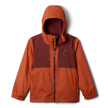 Load image into Gallery viewer, Columbia Kids Rainy Trails II Fleece Lined Waterproof Insulated Jacket (Tuscan/Spice Slub)(Ages 4-18)
