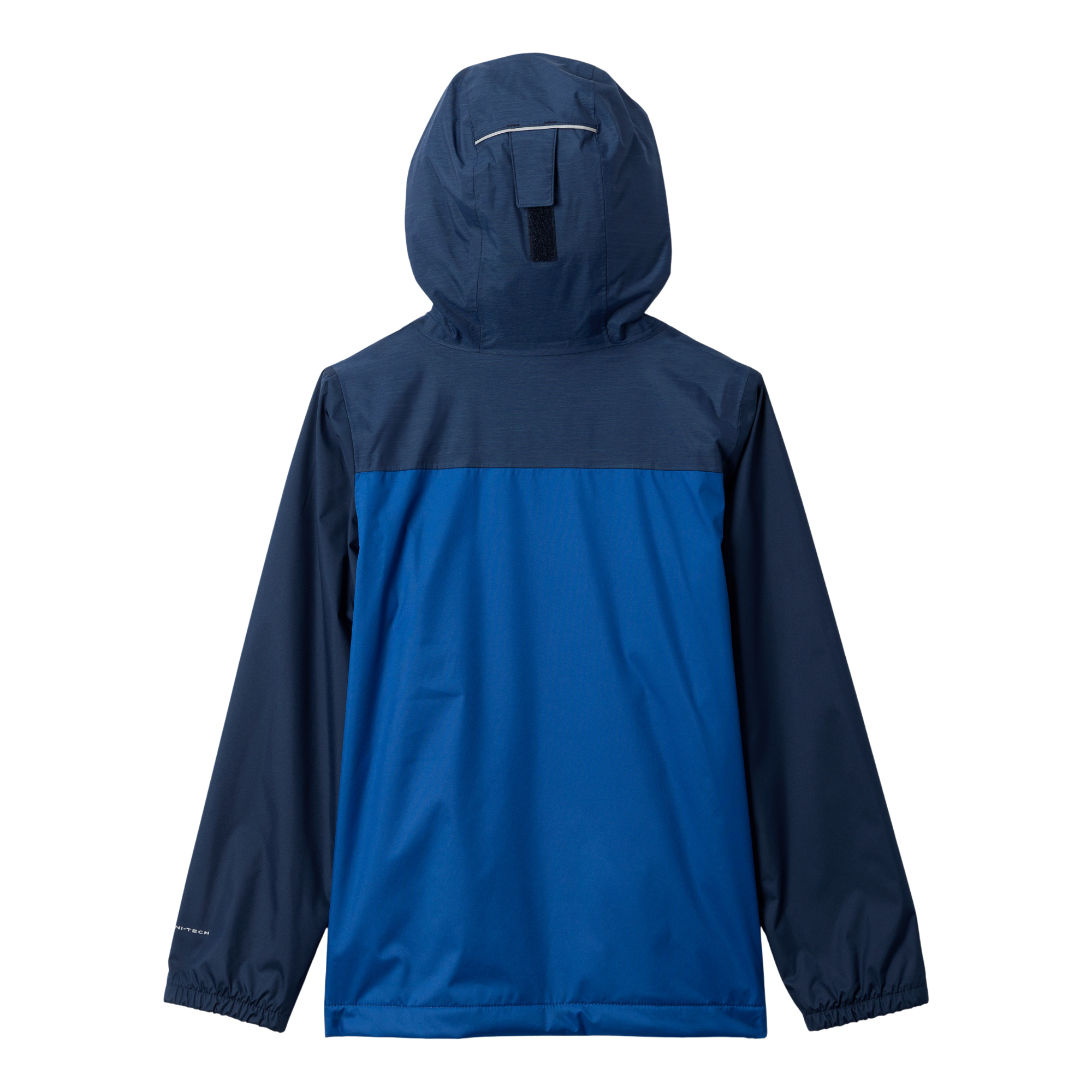 Columbia Kids Rainy Trails III Fleece Lined Waterproof Jacket (Mountain Blue/Collegiate Navy)
