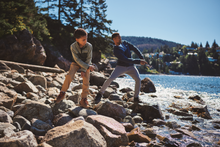 Load image into Gallery viewer, Columbia Kids Steens Mountain II Quarter Snap Fleece (Greenscape/Stone Green)(Ages 6-18)
