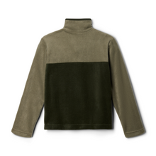 Load image into Gallery viewer, Columbia Kids Steens Mountain II Quarter Snap Fleece (Greenscape/Stone Green)(Ages 6-18)
