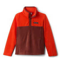 Load image into Gallery viewer, Columbia Kids Steens Mountain II Quarter Snap Fleece (Spice/Spicy)(Ages 4-18)
