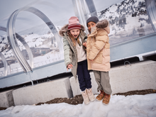 Load image into Gallery viewer, Columbia Kids Helvetia II Sherpa Half Snap Fleece Top (Dark Stone/Stone Green)(Ages 4-18)
