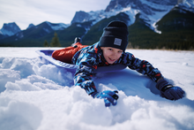 Load image into Gallery viewer, Columbia Kids Whirlibird Cuffed Beanie Hat (Collegiate Navy)
