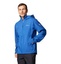 Load image into Gallery viewer, Columbia Men&#39;s Ampli-Dry II Waterproof Shell Jacket (Mountain Blue)
