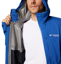 Load image into Gallery viewer, Columbia Men&#39;s Ampli-Dry II Waterproof Shell Jacket (Mountain Blue)
