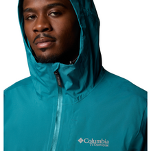 Load image into Gallery viewer, Columbia Men&#39;s Ampli-Dry II Waterproof Shell Jacket (River Blue)
