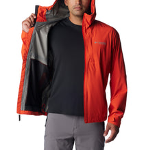 Load image into Gallery viewer, Columbia Men&#39;s Omni-Tech Ampli-Dry II Waterproof Shell Jacket (Spicy)
