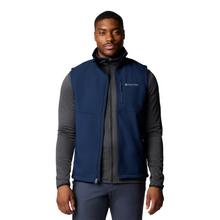 Load image into Gallery viewer, Columbia Men&#39;s Ascender II Softshell Vest (Collegiate Navy)
