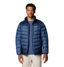 Load image into Gallery viewer, Columbia Men&#39;s Autumn Park II Insulated Down Jacket (Dark Mountain/Collegiate Navy)
