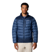 Load image into Gallery viewer, Columbia Men&#39;s Autumn Park II Insulated Down Jacket (Dark Mountain/Collegiate Navy)
