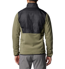 Load image into Gallery viewer, Columbia Men&#39;s Basin Butte II Full Zip Fleece (Stone Green/Black)
