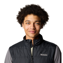 Load image into Gallery viewer, Columbia Men&#39;s Basin Butte II Hybrid Full Zip Fleece (City Grey/Black)
