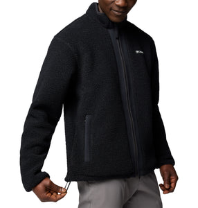 Columbia Men's Black Mesa Boucle Full Zip Fleece (Black)