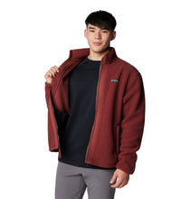 Load image into Gallery viewer, Columbia Men&#39;s Black Mesa Boucle Full Zip Fleece (Spice)
