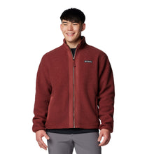 Load image into Gallery viewer, Columbia Men&#39;s Black Mesa Boucle Full Zip Fleece (Spice)
