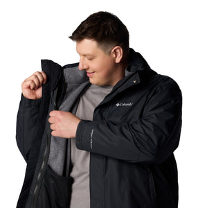 Columbia Men's Bugaboo III 3-IN-1 Interactive Waterproof Insulated Jacket (Black)