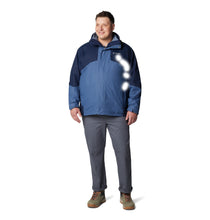 Load image into Gallery viewer, Columbia Men&#39;s Bugaboo III 3-IN-1 Interchange Waterproof Insulated Jacket (Dark Mountain/Collegiate Navy)
