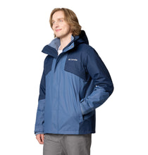 Load image into Gallery viewer, Columbia Men&#39;s Bugaboo III 3-IN-1 Interchange Waterproof Insulated Jacket (Dark Mountain/Collegiate Navy)
