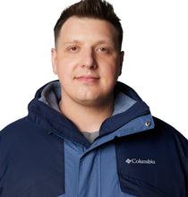 Load image into Gallery viewer, Columbia Men&#39;s Bugaboo III 3-IN-1 Interchange Waterproof Insulated Jacket (Dark Mountain/Collegiate Navy)
