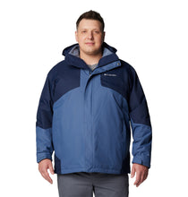 Load image into Gallery viewer, Columbia Men&#39;s Bugaboo III 3-IN-1 Interchange Waterproof Insulated Jacket (Dark Mountain/Collegiate Navy)
