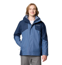 Load image into Gallery viewer, Columbia Men&#39;s Bugaboo III 3-IN-1 Interchange Waterproof Insulated Jacket (Dark Mountain/Collegiate Navy)
