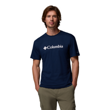 Load image into Gallery viewer, Columbia Men&#39;s CSC Basic Logo Short Sleeve Tee (Collegiate Navy/White)
