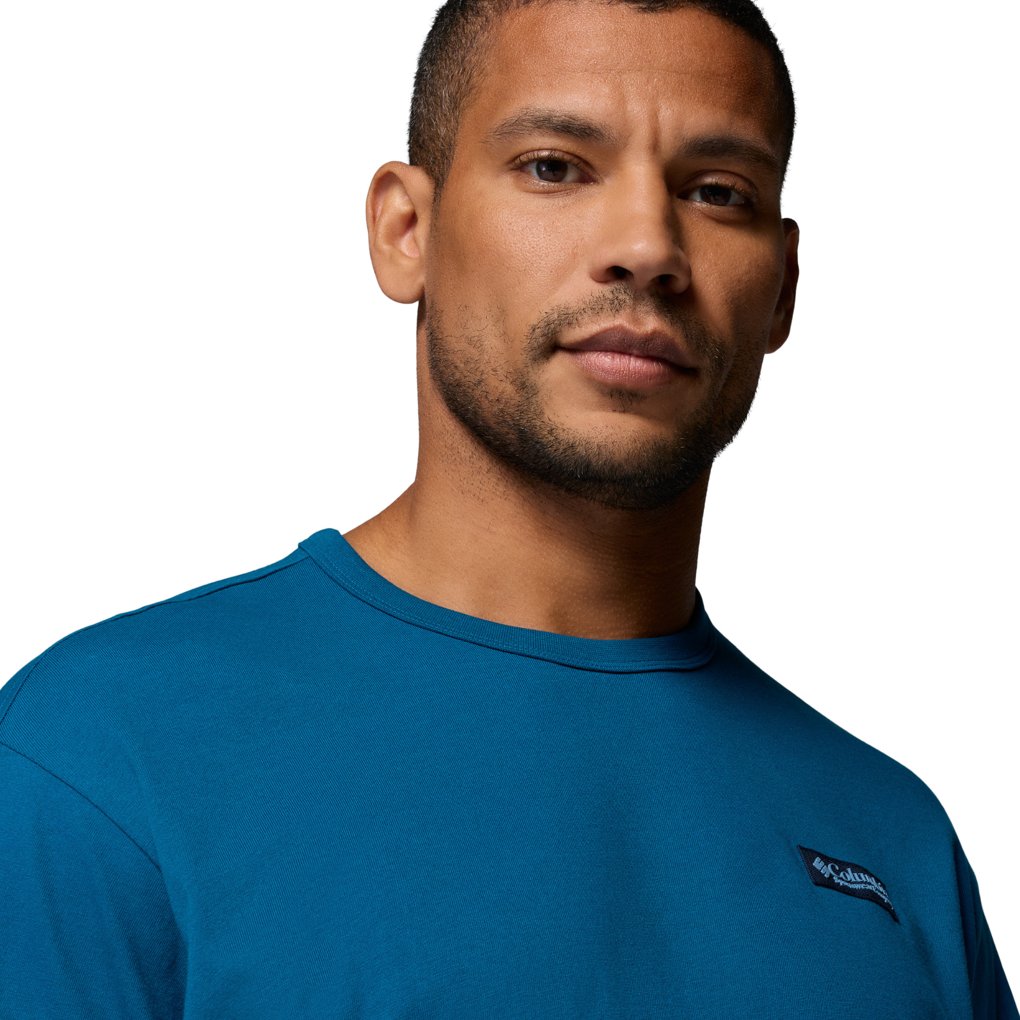 Columbia Men's CSC Heavyweight Back Graphic Short Sleeve Tee Phoenix Blue CSC Box Logo 442 2155041