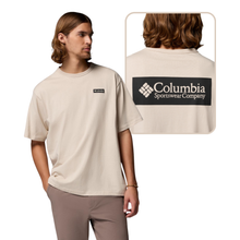 Load image into Gallery viewer, Columbia Men's CSC Heavyweight Iconic Short Sleeve Tee (Dark Stone/CSC Box Logo)
