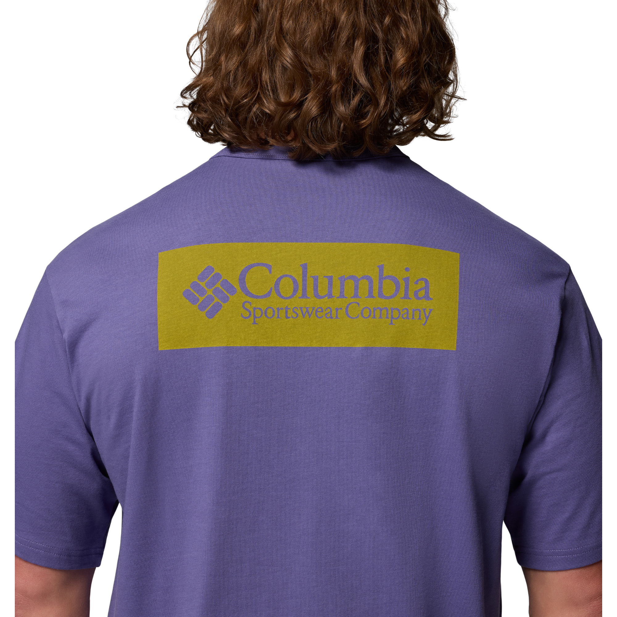 Columbia Men's CSC Heavyweight Iconic Short Sleeve Tee (Stormwatch/CSC Box Logo)