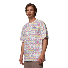 Load image into Gallery viewer, Columbia Men's CSC Heavyweight Printed Short Sleeve Tee (Sea Salt/Horizons)
