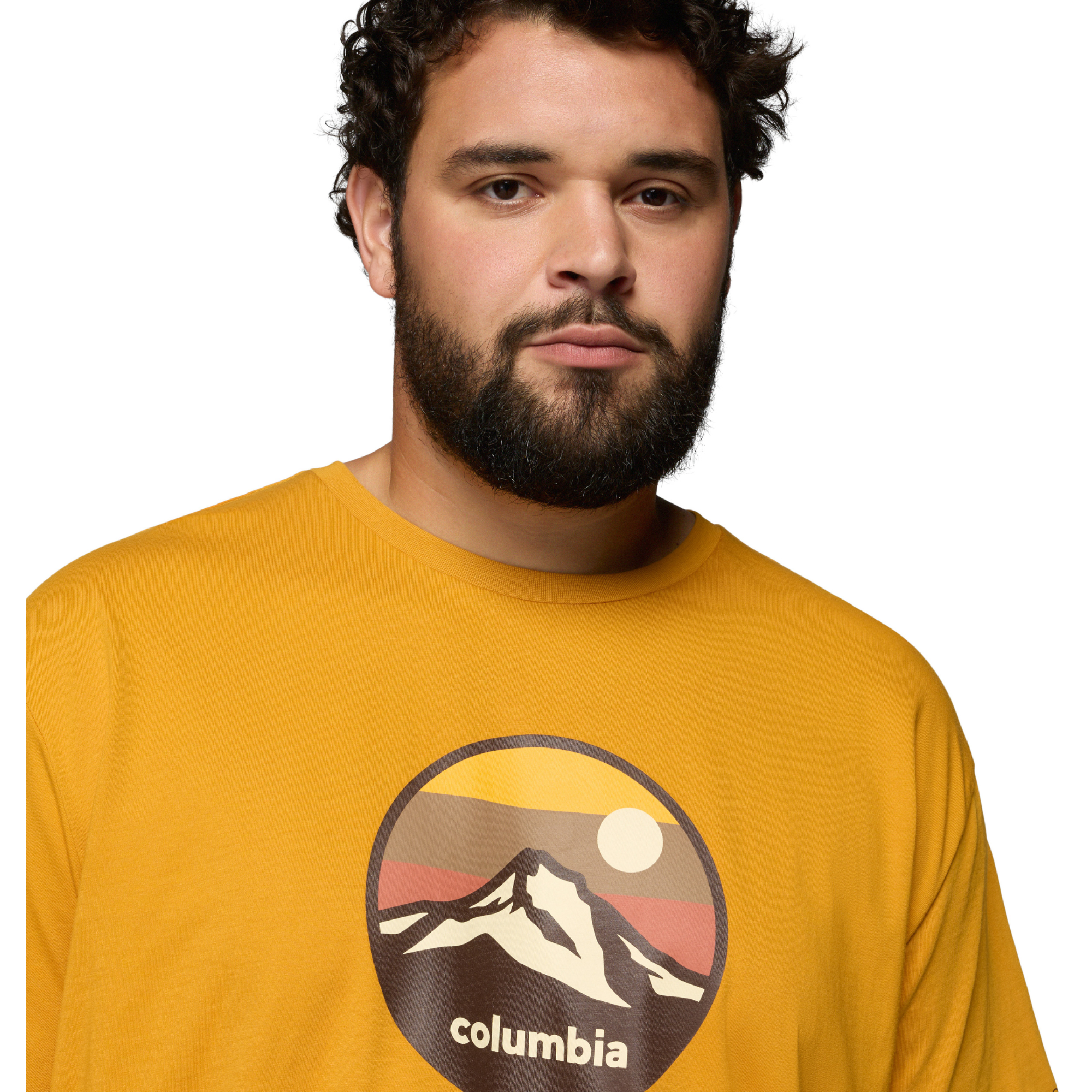 Columbia Men's CSC Seasonal Graphic 100% Cotton Short Sleeve Tee Squash Retro Scoped 735 2155031