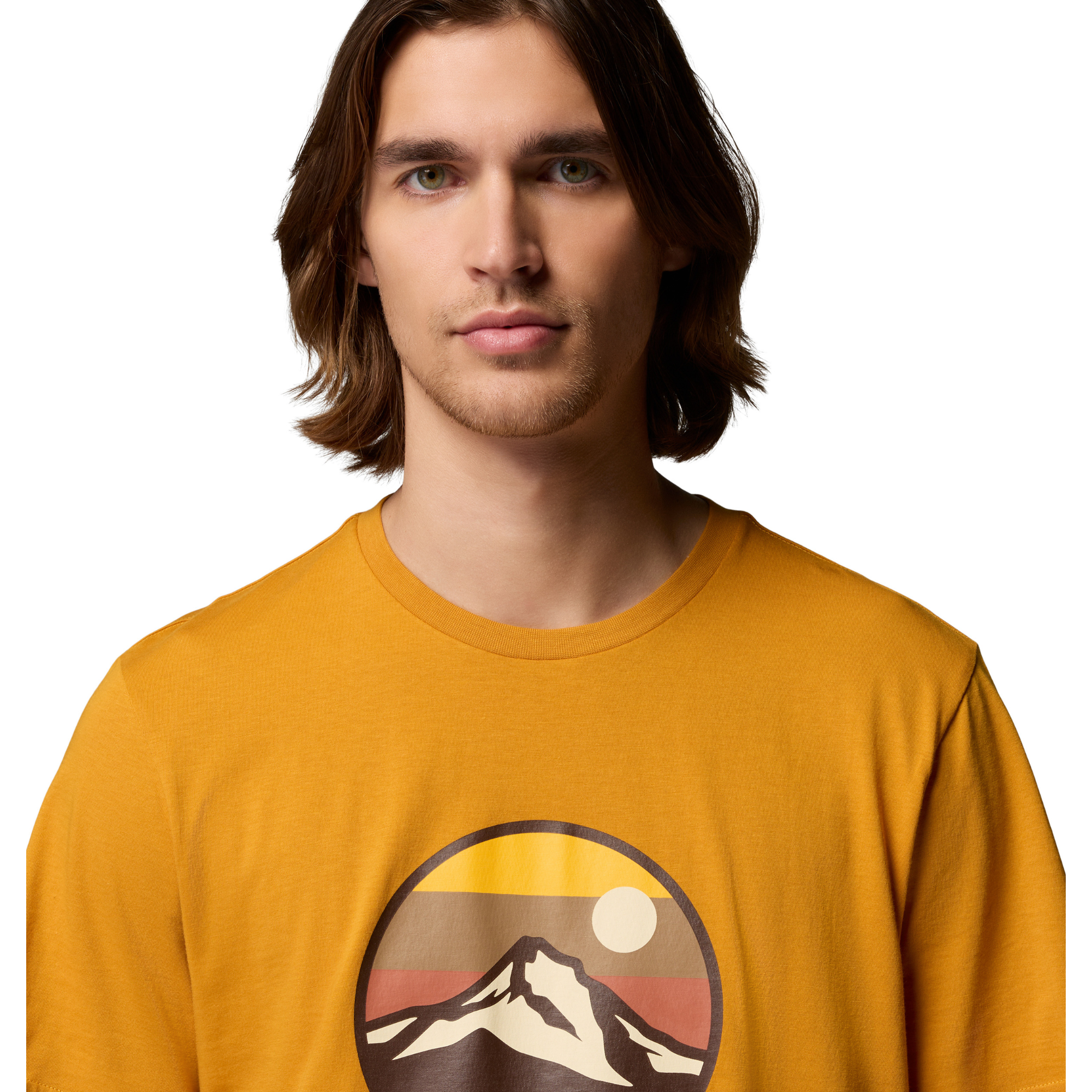 Columbia Men's CSC Seasonal Graphic 100% Cotton Short Sleeve Tee Squash Retro Scoped 735 2155031
