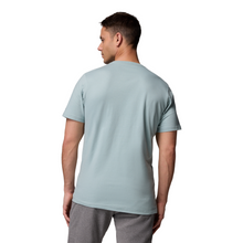 Load image into Gallery viewer, Columbia Men&#39;s CSC Seasonal Logo Organic Cotton Short Sleeve Tee (Crushed Blue/Waterscape)
