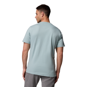 Columbia Men's CSC Seasonal Logo Organic Cotton Short Sleeve Tee (Crushed Blue/Waterscape)