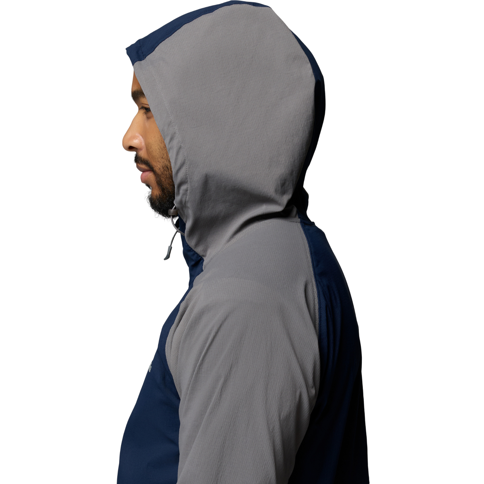Columbia Men's Columbia Tech II Wind Softshell Jacket (City Grey/Collegiate Navy)