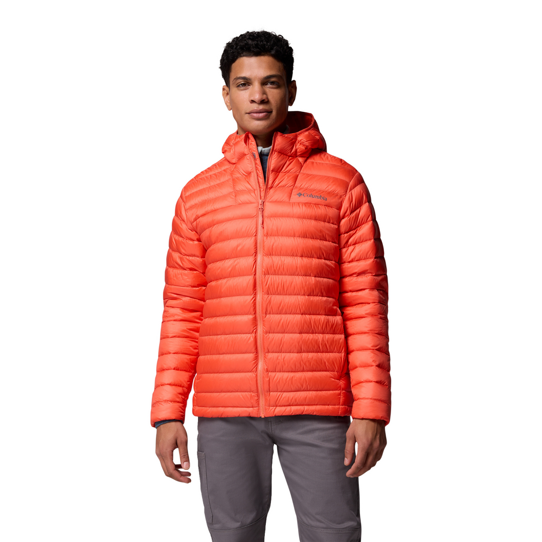 Columbia Men's Corelite Hooded Down Insulated Jacket (Zing)