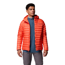 Load image into Gallery viewer, Columbia Men&#39;s Corelite Hooded Down Insulated Jacket (Zing)
