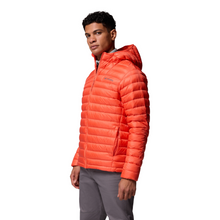 Load image into Gallery viewer, Columbia Men&#39;s Corelite Hooded Down Insulated Jacket (Zing)
