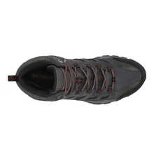 Load image into Gallery viewer, Columbia Men's Crestwood Waterproof Mid Trail Boots (Dark Grey/Deep Rust)
