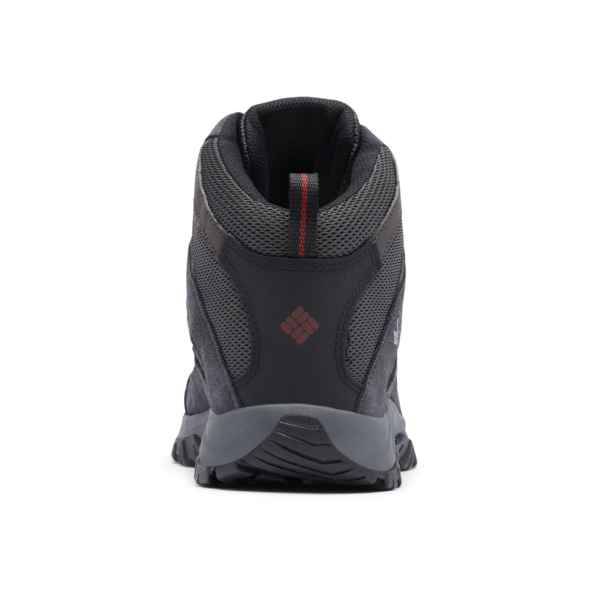Columbia Men's Crestwood Waterproof Mid Trail Boots (Dark Grey/Deep Rust)