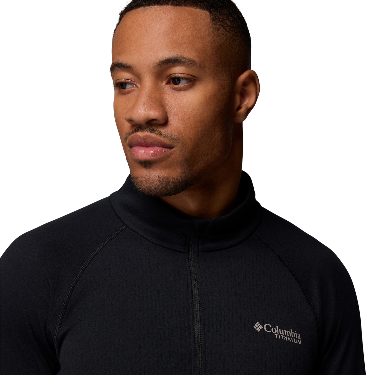 Columbia Men's DriVenture Half Zip Fleece Top (Black)