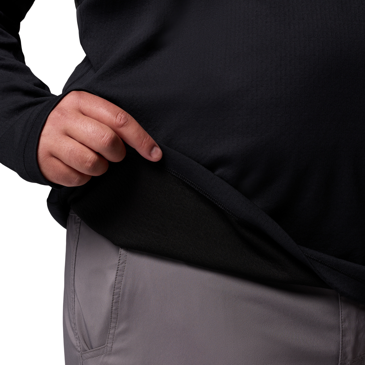 Columbia Men's DriVenture Half Zip Fleece Top (Black)