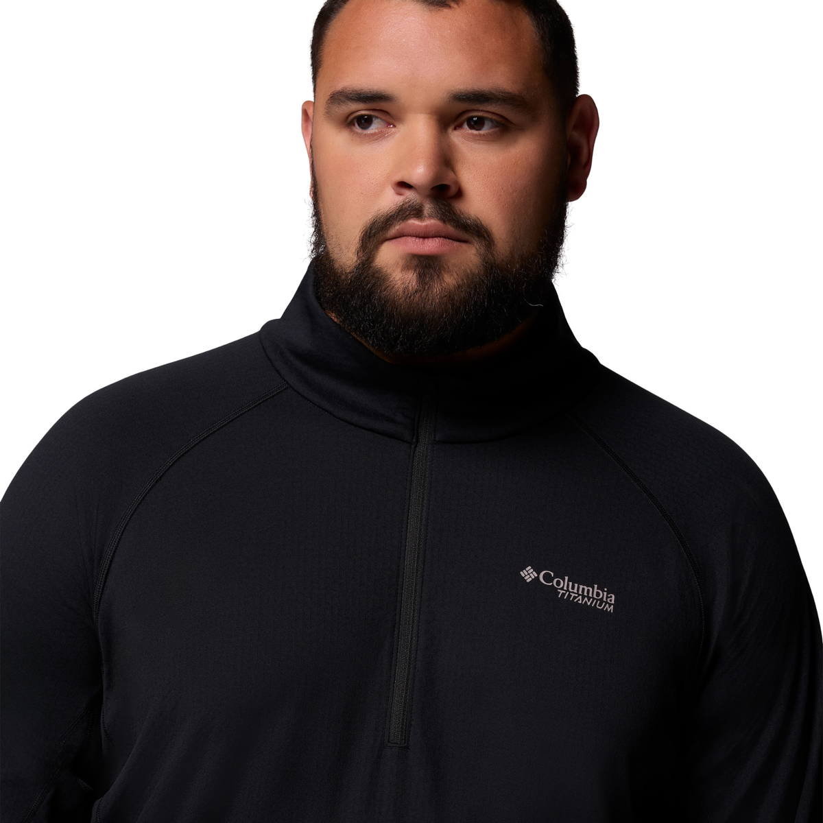 Columbia Men's DriVenture Half Zip Fleece Top (Black)