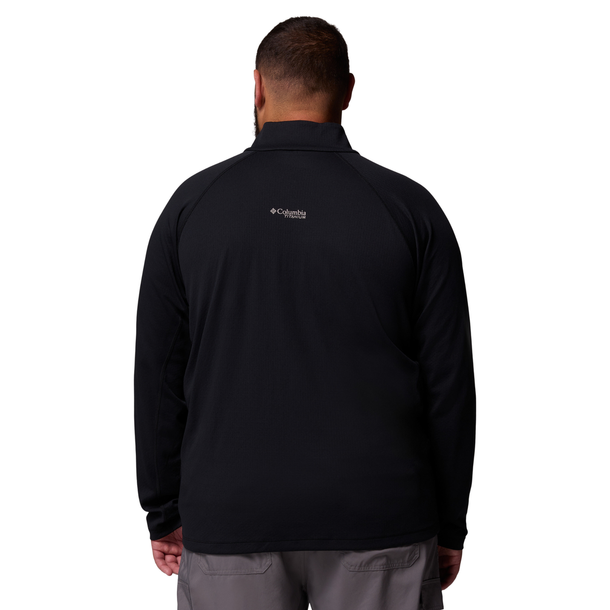 Columbia Men's DriVenture Half Zip Fleece Top (Black)