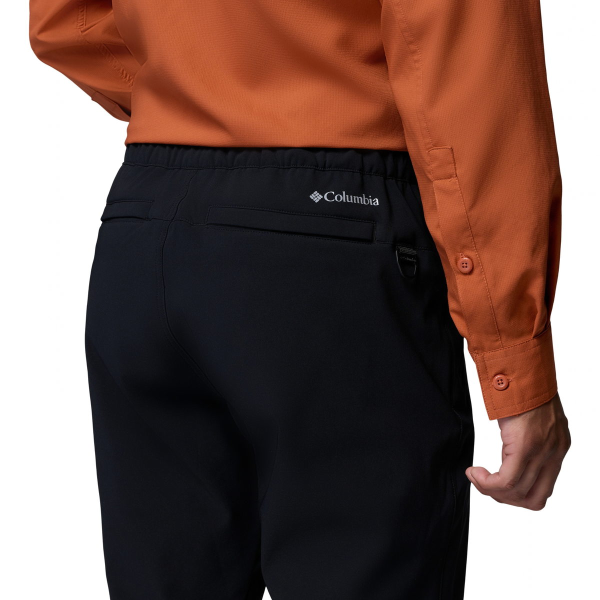 Columbia Men's Essential Hike Brushed Back Hiking Trousers (Black)