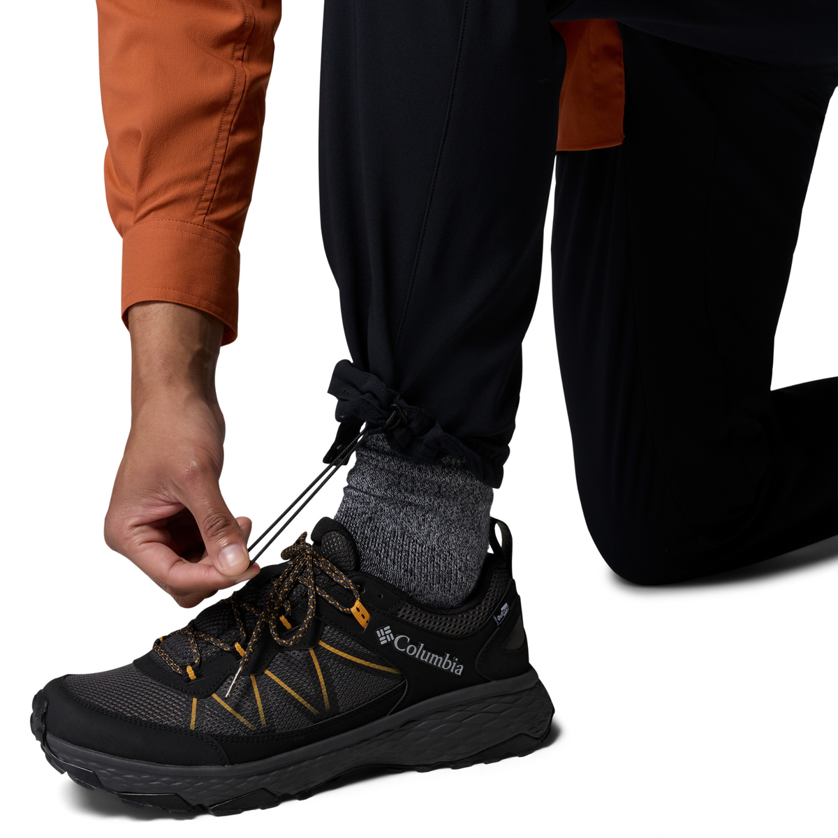 Columbia Men's Essential Hike Brushed Back Hiking Trousers (Black)