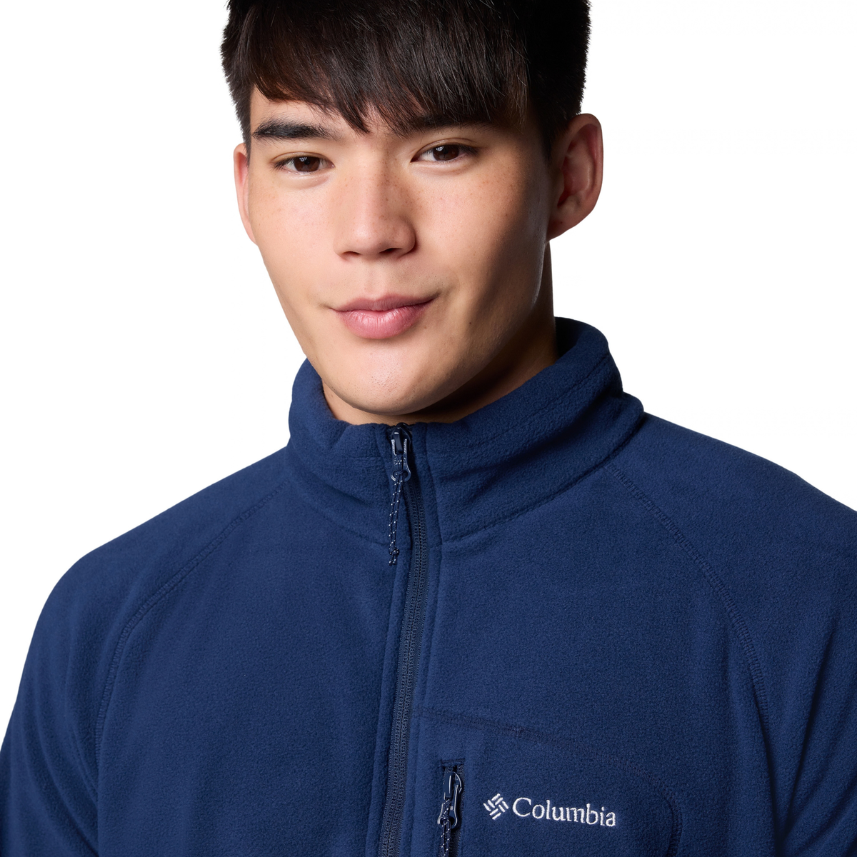 Columbia Men's Fast Trek III Half Zip Fleece Top (Collegiate Navy)