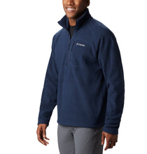 Load image into Gallery viewer, Columbia Men&#39;s Fast Trek III Half Zip Fleece Top (Collegiate Navy)
