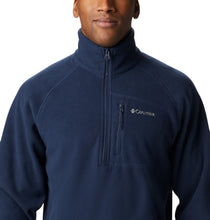 Load image into Gallery viewer, Columbia Men&#39;s Fast Trek III Half Zip Fleece Top (Collegiate Navy)
